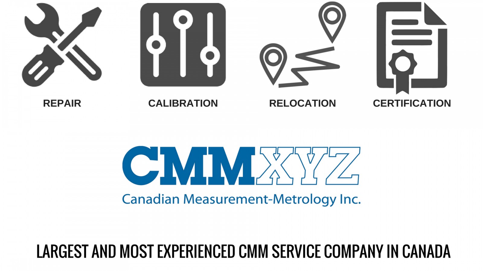 CMM Repair CMM Calibration Services CMM Inc.